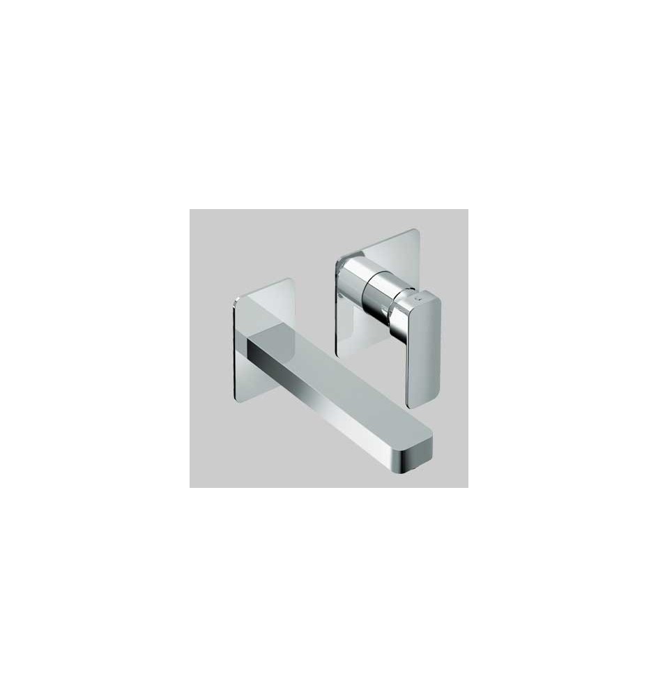 MONOCOMANDO LAVABO A PARETE TONO - Cromo