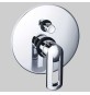 MONOCOMANDO DOCCIA INCASSO CON DEVIATORE NEVA - Cromo