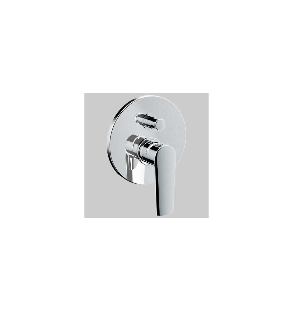 MONOCOMANDO DOCCIA INCASSO CON DEVIATORE KLINT - Cromo