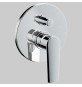 MONOCOMANDO DOCCIA INCASSO CON DEVIATORE KLINT - Cromo