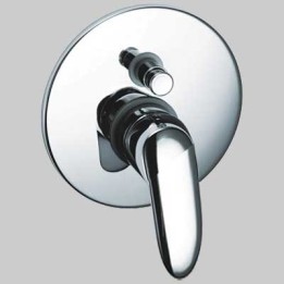 MONOCOMANDO DOCCIA INCASSO CON DEVIATORE PRIMA - Cromo