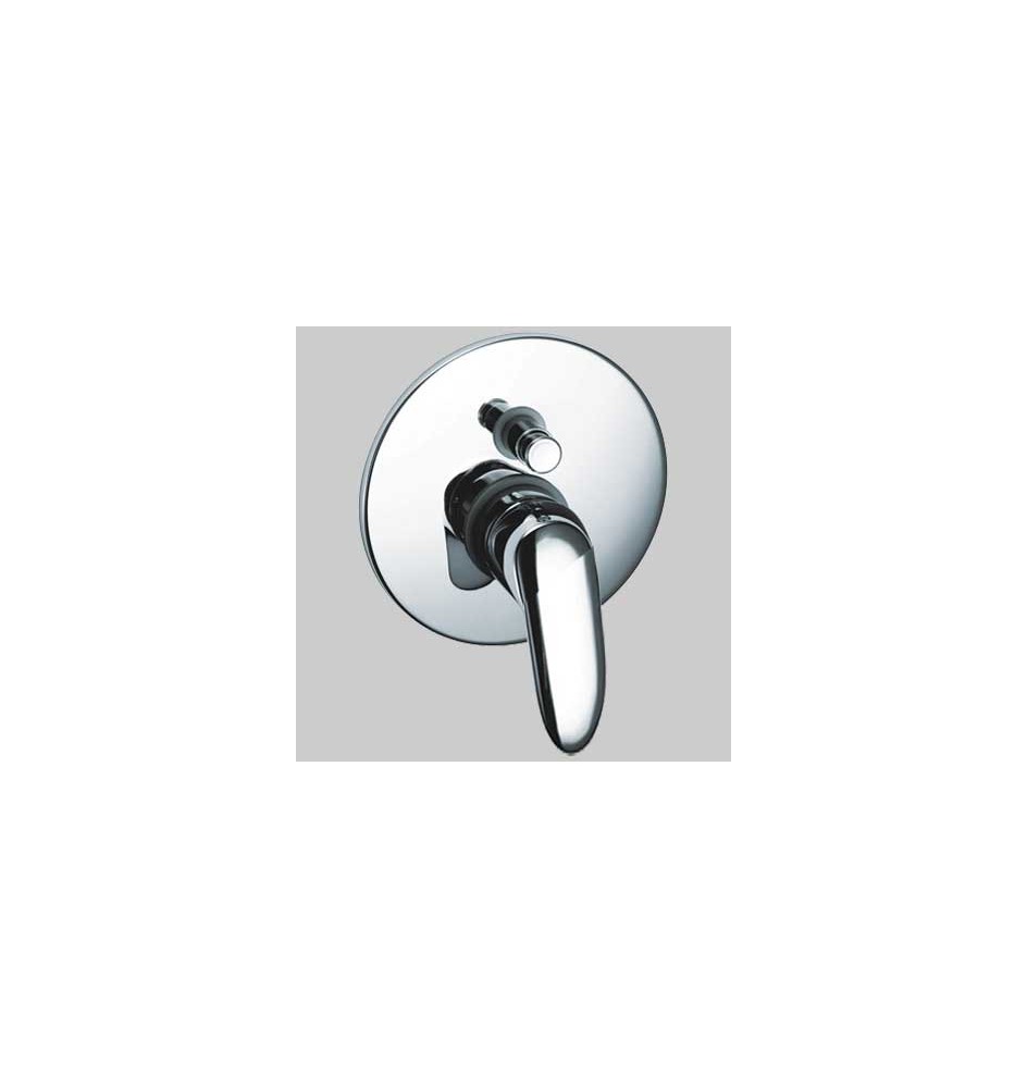 MONOCOMANDO DOCCIA INCASSO CON DEVIATORE PRIMA - Cromo