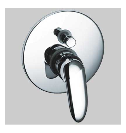 MONOCOMANDO DOCCIA INCASSO CON DEVIATORE PRIMA - Cromo