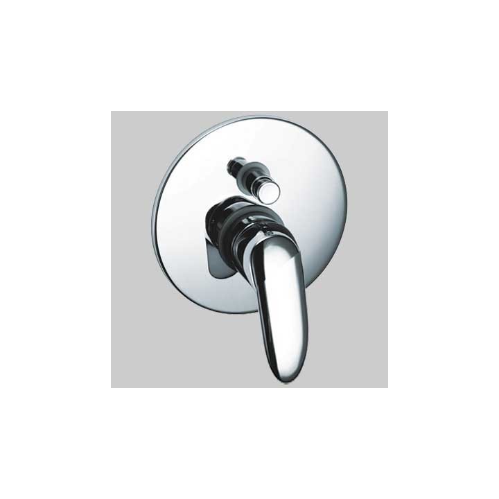 MONOCOMANDO DOCCIA INCASSO CON DEVIATORE PRIMA - Cromo