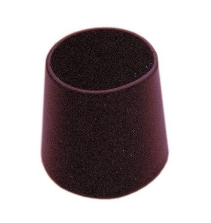 BL SOTTOSEDIA A GOCCIA NERO 10 MM 8 PZ*