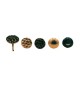 SC BULLETTA TAPPEZZIERE LISCIA BRON SFUM 10 MM 50 PZ