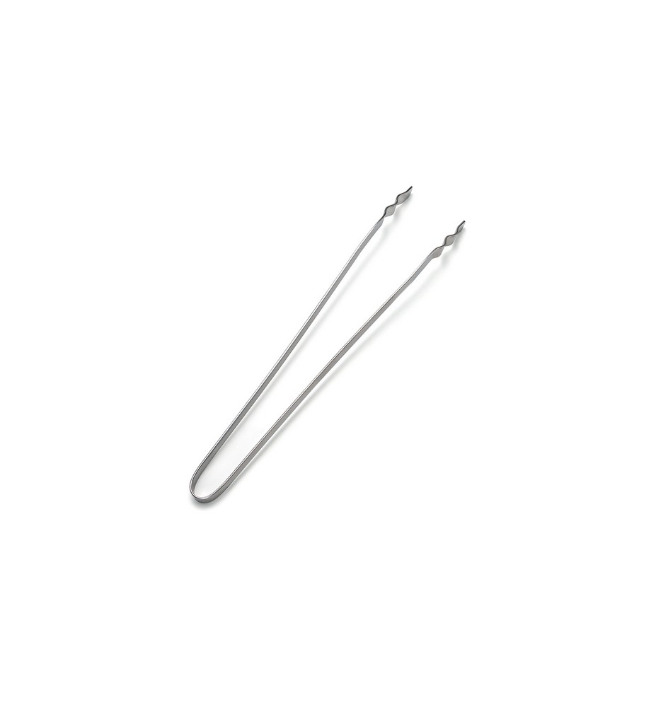 PINZA PER GRIGLIA IN ACCIAIO INOX BBQ TONGS STAINLESS -