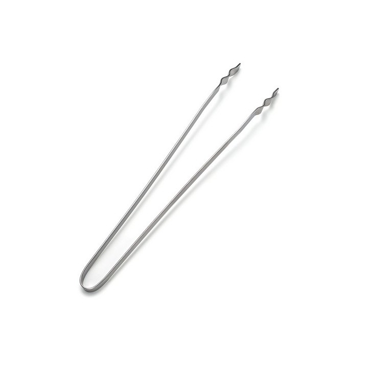 PINZA PER GRIGLIA IN ACCIAIO INOX BBQ TONGS STAINLESS -