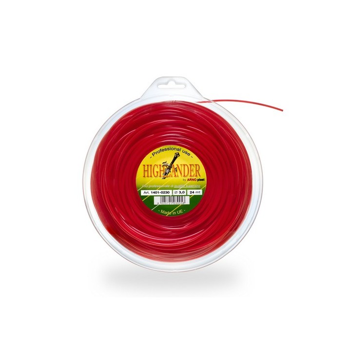 FILO PER DECESPUGLIATORE TONDO DISPENSER 4,0 mm - 15 Mt