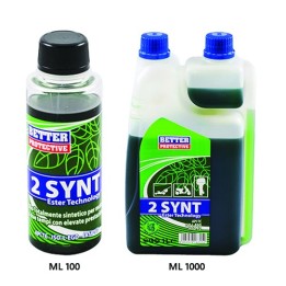 OLIO MISCELA PER MOTORI 2 TEMPI SYNT ml 1000 con dosatore