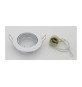 FARETTO INCASSO FISSO P/LED GU10 BIANCO