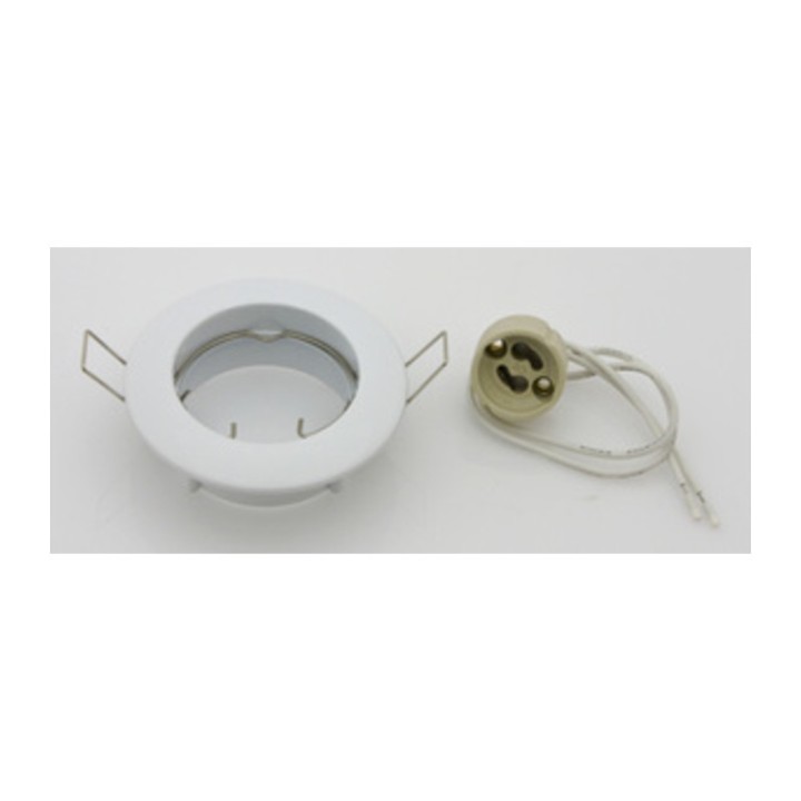 FARETTO INCASSO ORIENTAB P/LED GU10 BIANCO