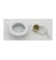 FARETTO INCASSO ORIENTAB P/LED GU10 BIANCO