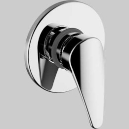 MISCELATORE INCASSO DOCCIA T-ONE - Completo -Cromo