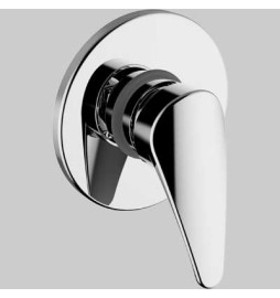 MISCELATORE INCASSO DOCCIA T-ONE - Completo -Cromo