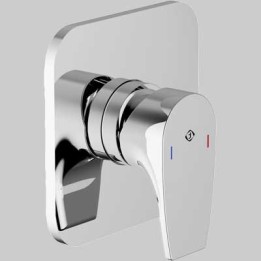 MISCELATORE DOCCIA INCASSO BING - Completo -Cromo