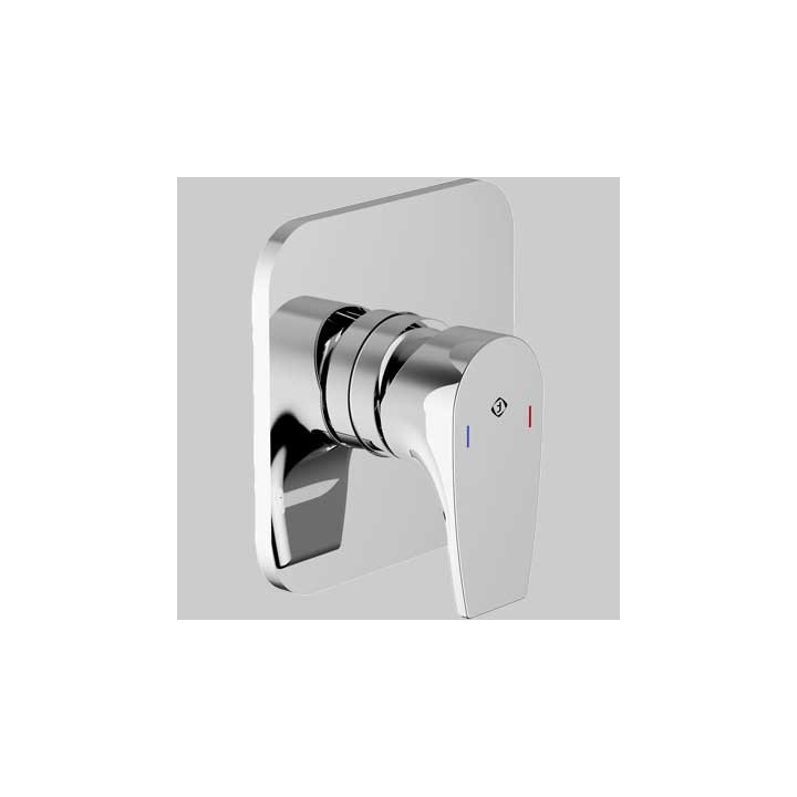 MISCELATORE DOCCIA INCASSO BING - Completo -Cromo