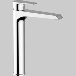 MISCELATORE LAVABO ALTO VELVET - C/scarico Click Clack