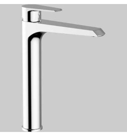 MISCELATORE LAVABO ALTO VELVET - C/scarico Click Clack