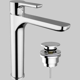 MISCELATORE LAVABO SUPER GOODLIFE - C/scarico Click Clack