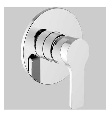 PIASTRA E LEVA PER INCASSO DOCCIA GOODLIFE - Cromo