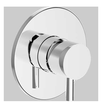 PIASTRA E LEVA PER INCASSO DOCCIA JABIL - Cromo