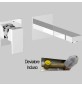 BATTERIA LAVABO INCASSO A PARETE PILLAR - C/scarico Click Clack