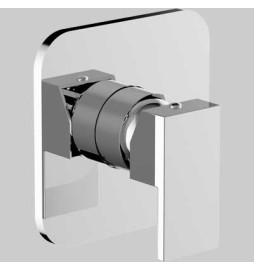 MISCELATORE INCASSO DOCCIA PILLAR - Completo -Cromo