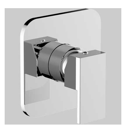 MISCELATORE INCASSO DOCCIA PILLAR - Completo -Cromo