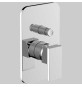 MISCELATORE INCASSO DOCCIA CON DEVIATORE PILLAR - Completo -Cromo