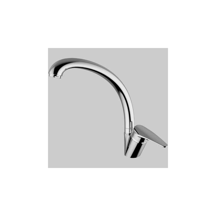 MISCELATORE LAVELLO T-ONE CANNA FUSA - Cromo