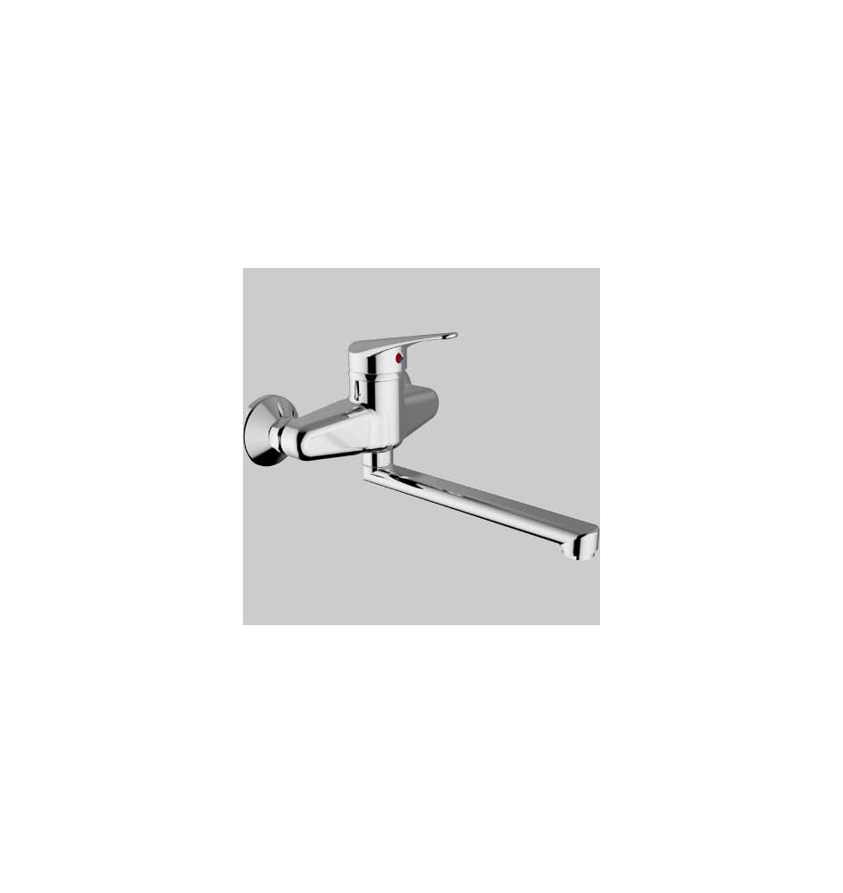 MISCELATORE LAVELLO A PARETE T-ONE - Cromo