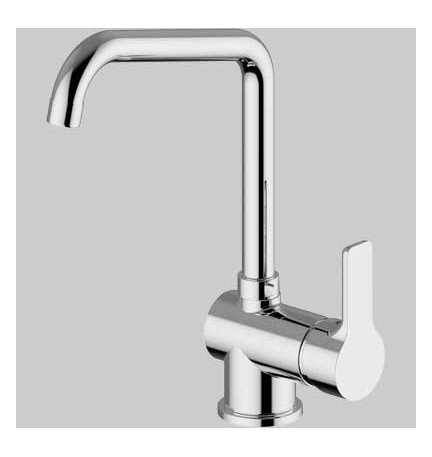 MISCELATORE LAVELLO GOODLIFE A CANNA ALTA - Cromo