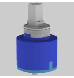 CARTUCCIA TEOREMA ANTIORARIA SENZA DISTRIBUTORE Ø 40 -