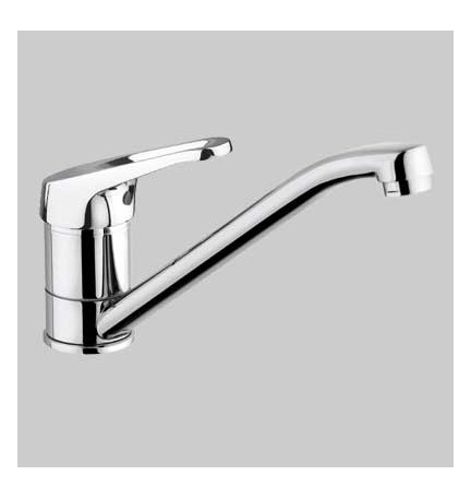 MONOCOMANDO LAVELLO CUCINA M1 CANNA BASSA GIREVOLE - Cromo