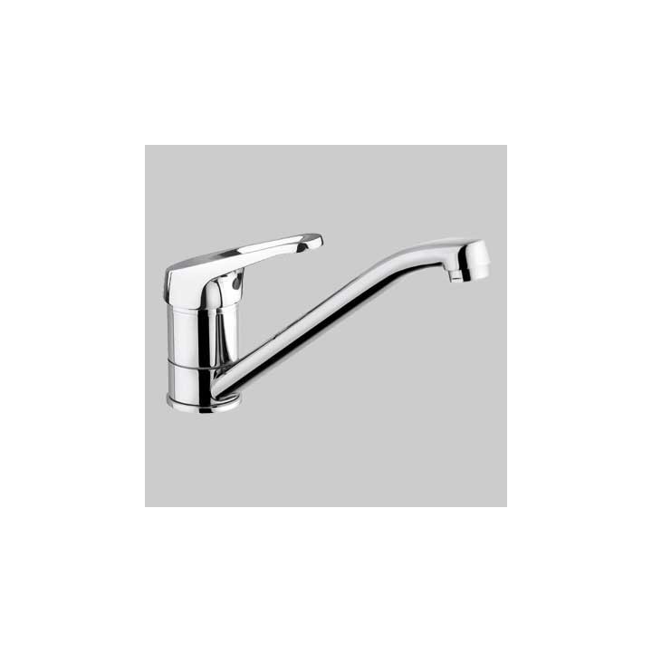MONOCOMANDO LAVELLO CUCINA M1 CANNA BASSA GIREVOLE - Cromo