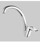 MONOCOMANDO LAVELLO CUCINA M1 CANNA ALTA GIREVOLE - Cromo
