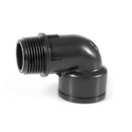 GOMITO A 90° FILETTO MASCHIO/FEMMINA 1/2" x 1/2"