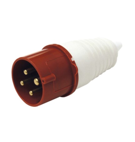 SPINA INDUSTRIALE 16A 3P+T 380V IP44 FIG.2