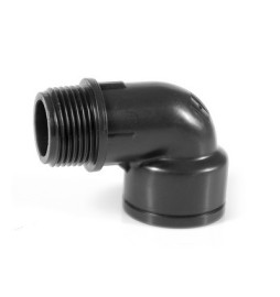 GOMITO A 90° FILETTO MASCHIO/FEMMINA 1" x 1"