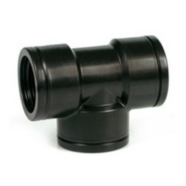 TEE A 90°CON FILETTO FEMMINA 1/2" x 1/2" x 1/2"