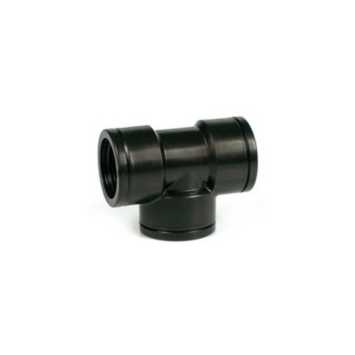 TEE A 90°CON FILETTO FEMMINA 3/4" x 3/4" x 3/4"