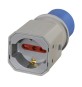 ADATTATORE INDUSTRIALE 16A 220V BIP SCHU IP44 FIG. 8