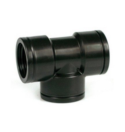 TEE A 90°CON FILETTO FEMMINA 1"1/4 x 1"1/4 x 1"1/4