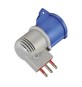 ADATTATORE INDUSTRIALE 16A 220V SPINA PR IP44 FIG.3