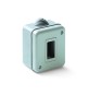 CASSETTA TONDO DA PARETE P/INTERNO 1P IP40