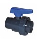 VALVOLA A SFERA MONOGHIERA IN PVC CON FILETTO FF 2"
