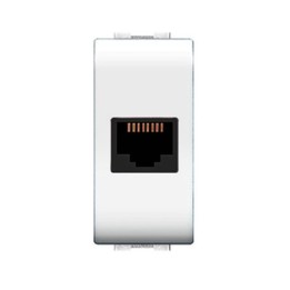 LIFE 4084 WH PRESA TELEFONICA RJ11 PLUG 6/4A BIANCO