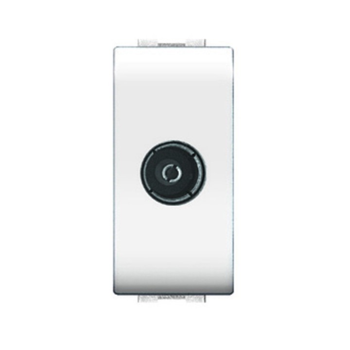 LIFE 4048/1 WH PRESA COASSIALE TV DIRETTA BIANCO