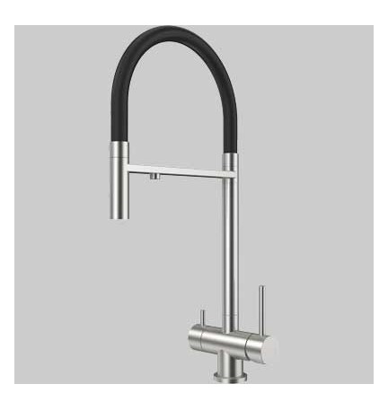 MONOCOMANDO LAVELLO 3 VIE MISSOURI ACCAIO INOX